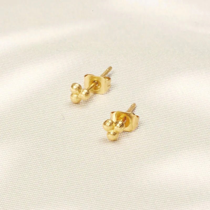 Diha Stud Earrings - Lily King