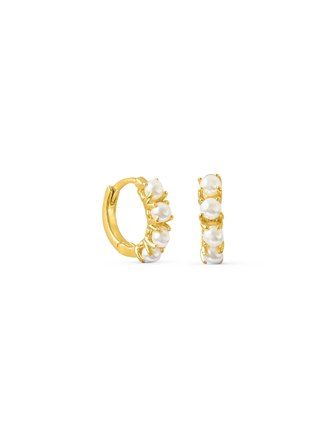 Lily King | Formation Co. Heisa Multi Pearl Huggie Hoops