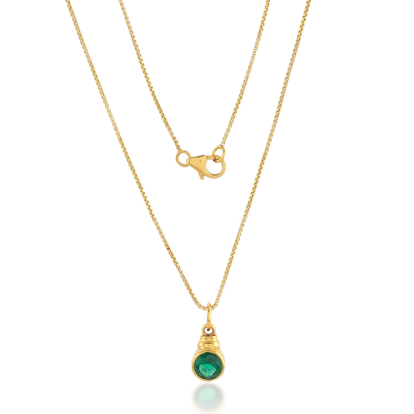 Estelle Necklace - Emerald Green - Lily King