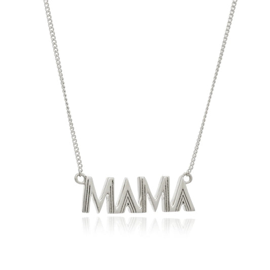 Mama Necklace - Silver - Lily King